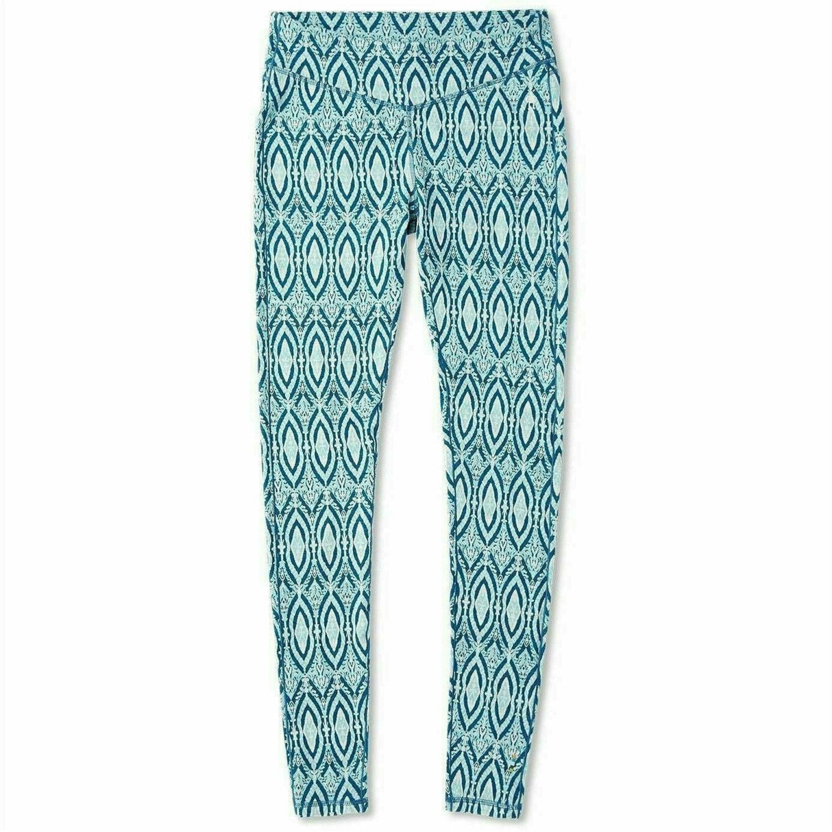 Smartwool Womens Merino 250 Base Layer Pattern Bottoms - Clearance  -  X-Small / Nile Blue Medallion