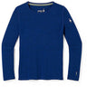 Smartwool Kids Classic Thermal Merino Base Layer Crew  -  Small / Blueberry Hill Heather