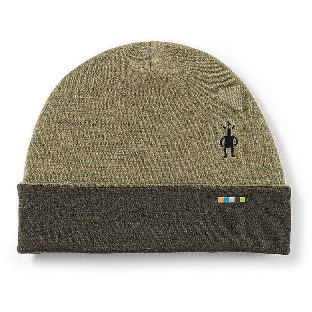 Smartwool Thermal Merino Reversible Cuffed Beanie  -  One Size Fits Most / Winter Moss Heather