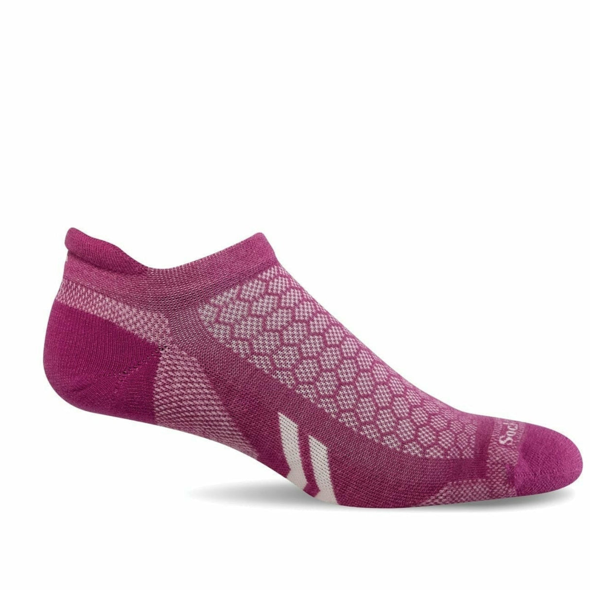 Sockwell Womens Incline II Micro Moderate Compression Socks - Small/Medium / Raspberry