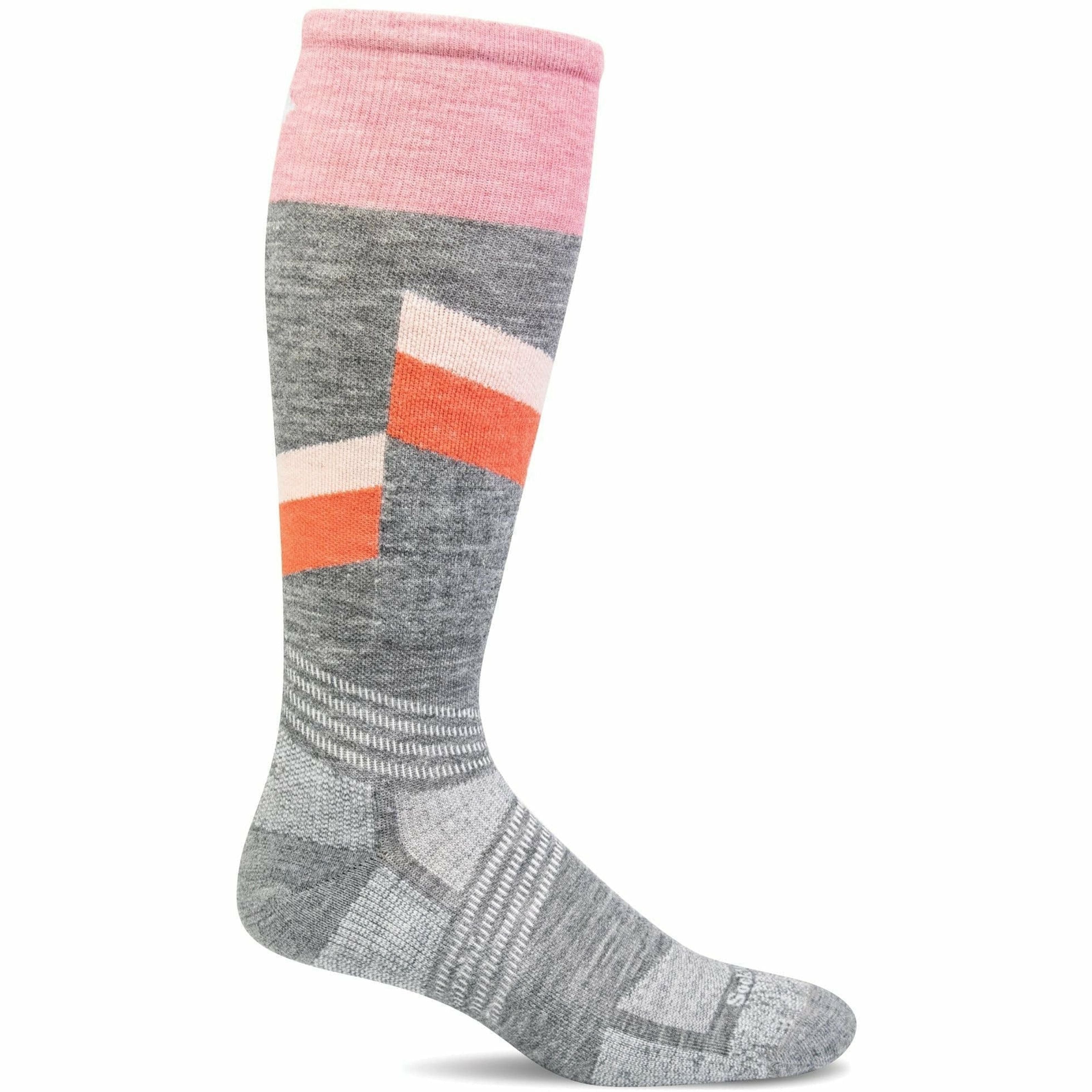 Sockwell Womens The Steep Medium Compression Socks  -  Small/Medium / Gray