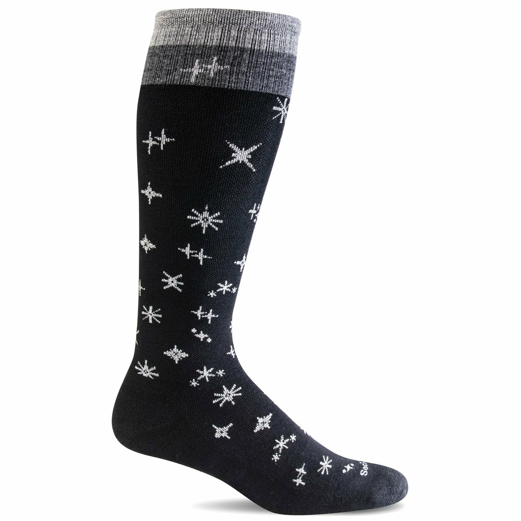Sockwell Womens Twinkle Firm Compression Socks  -  Small/Medium / Black