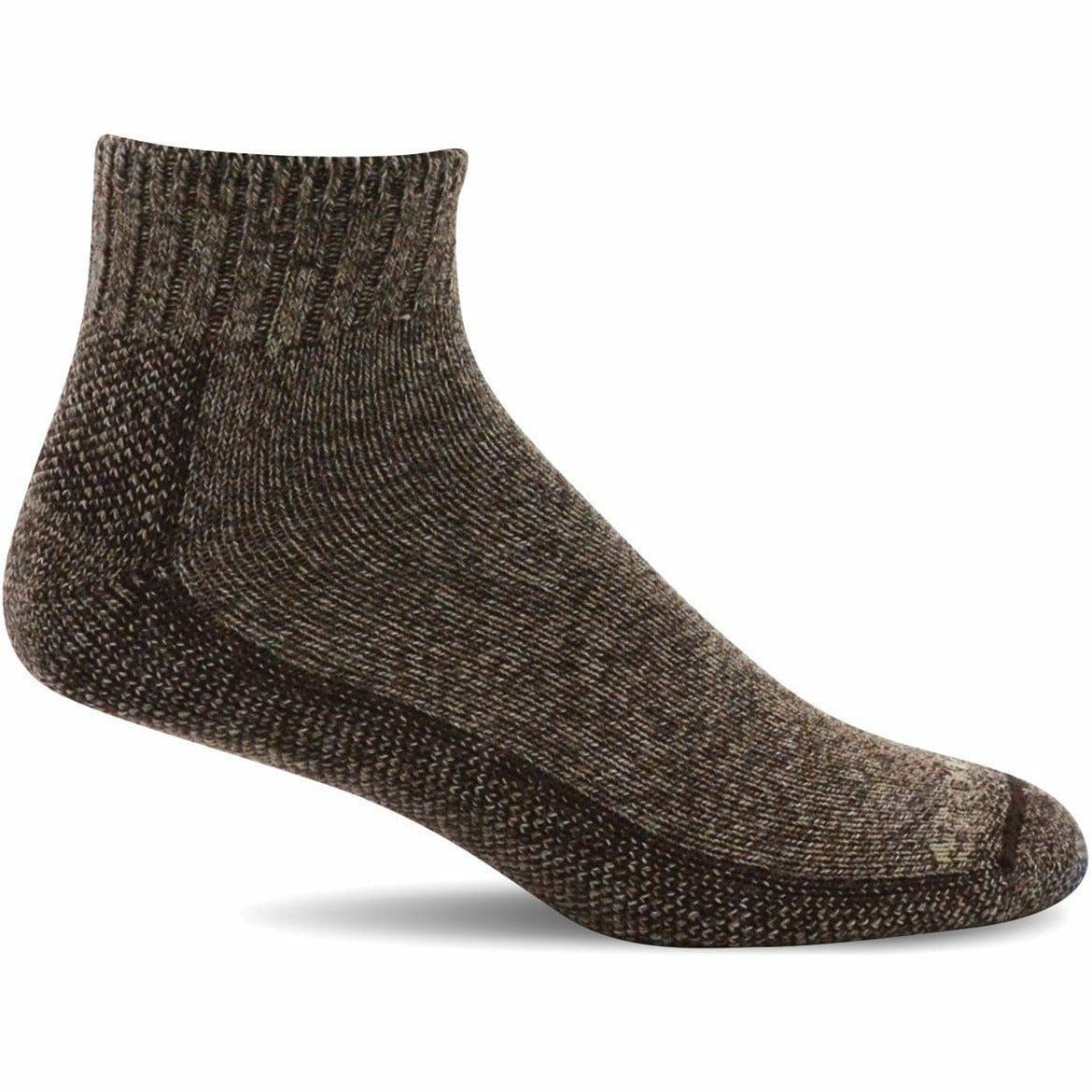 Sockwell Mens Big Easy Mini Relaxed Fit Socks  -  Medium/Large / Espresso
