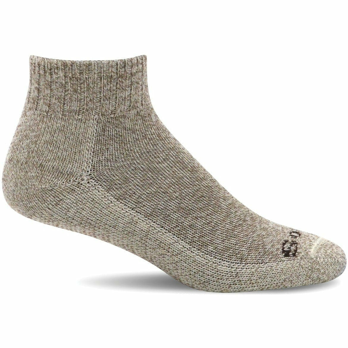 Sockwell Womens Big Easy Mini Relaxed Fit Socks  -  Small/Medium / Bark