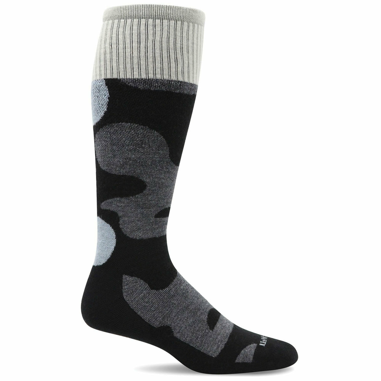 Sockwell Womens Flurry Moderate Compression Knee-High Socks  -  Small/Medium / Black