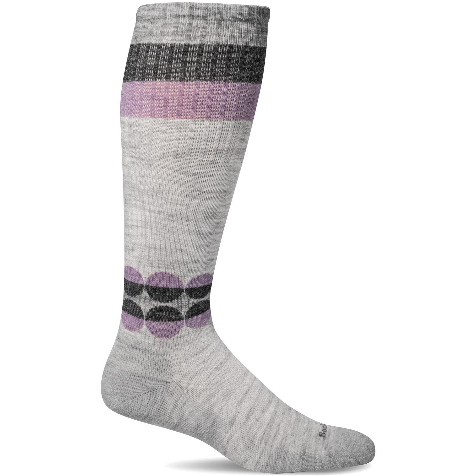 Sockwell Womens Spin Moderate Compression Socks  -  Small/Medium / Ash