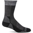 Sockwell Mens Elevate Moderate Compression Crew Socks  -  Medium/Large / Black