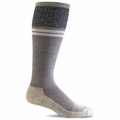 Sockwell Mens Sportster Moderate Compression Socks  -  Medium/Large / Putty