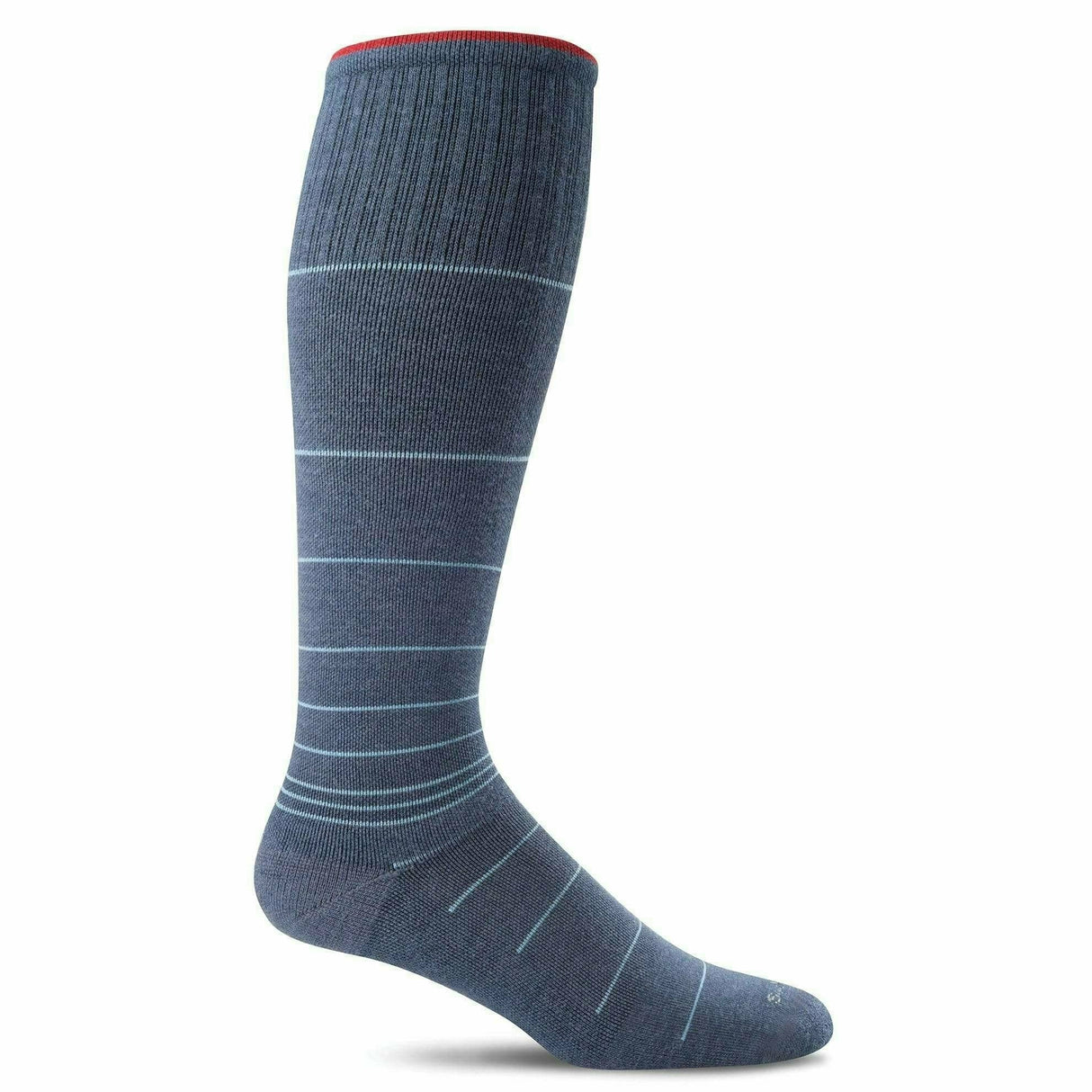 Sockwell Mens Circulator Moderate Compression Socks - Medium/Large / Denim