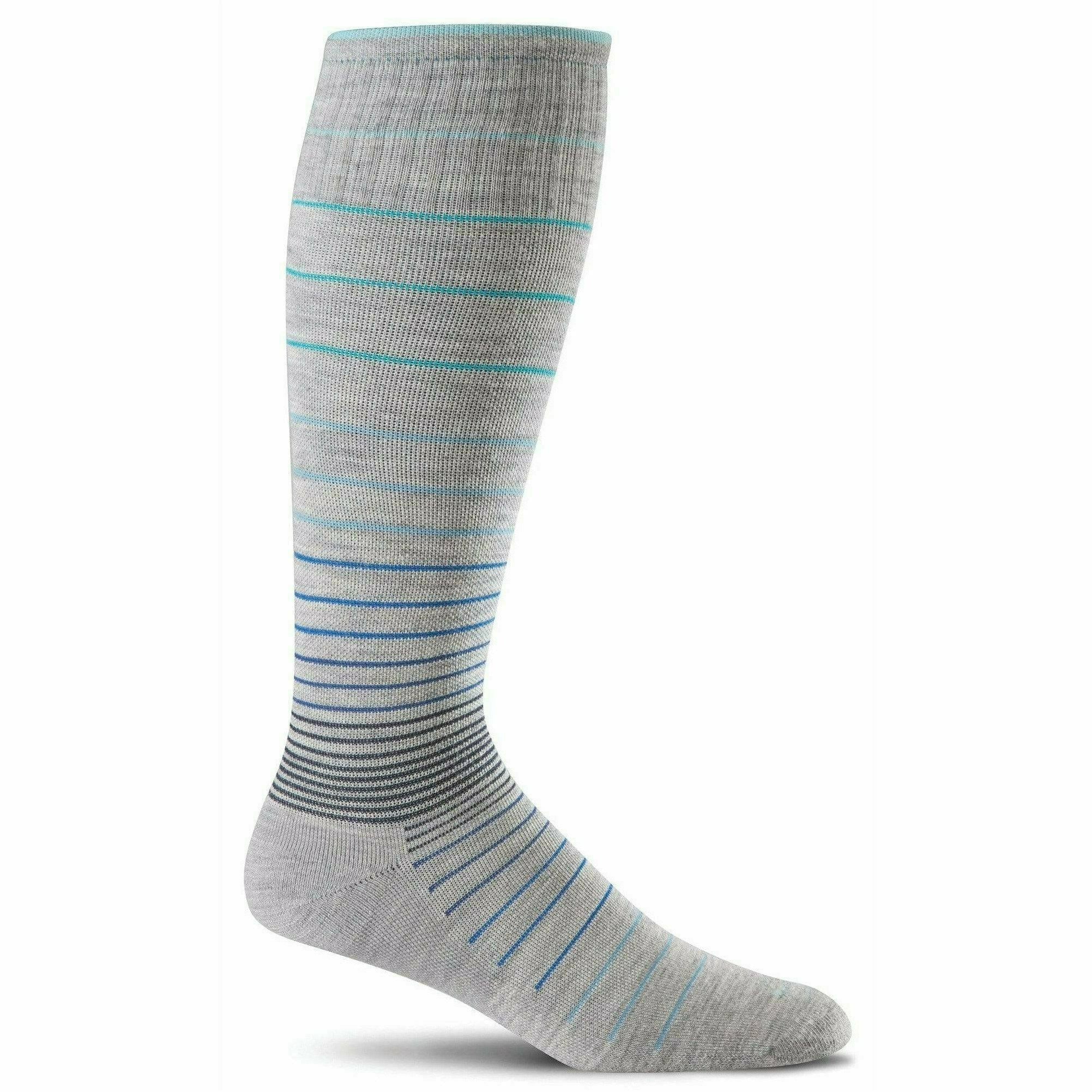 Sockwell Womens Circulator Moderate Compression Socks  -  Small/Medium / Gray