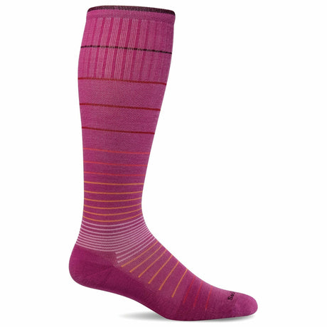 Sockwell Womens Circulator Moderate Compression Socks  -  Small/Medium / Raspberry