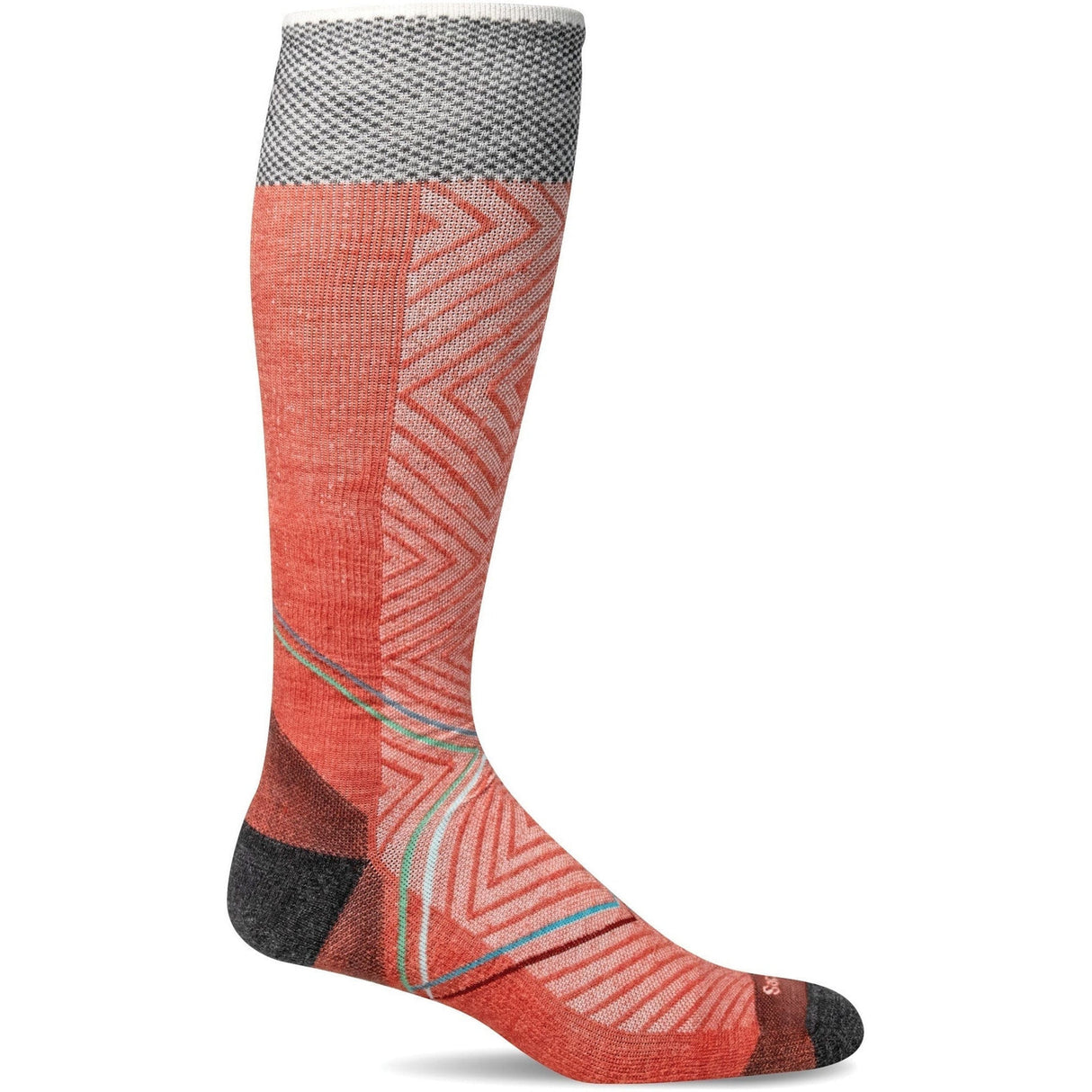 Sockwell Womens Pulse Firm Compression Socks - Small/Medium / Guava