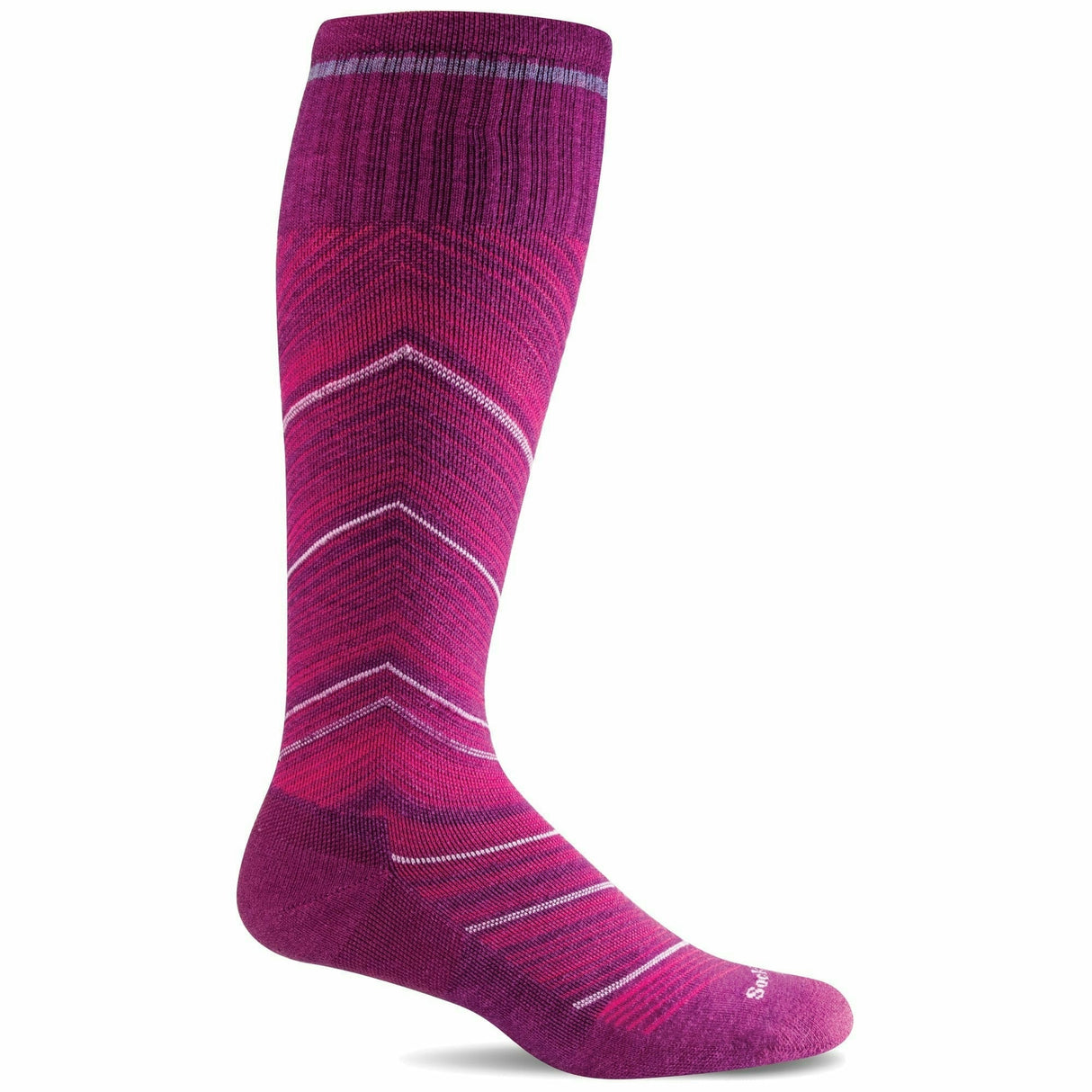 Sockwell Womens Full Flattery Wide Calf Fit Moderate Compression Socks  -  Small/Medium / Violet