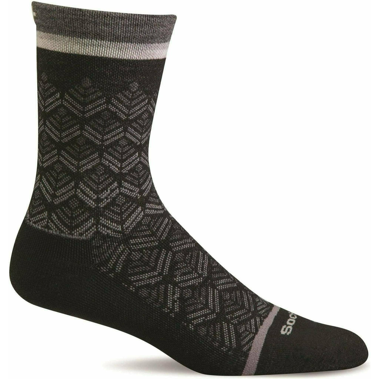 Sockwell Womens Bunion Relief Crew Socks  -  Small/Medium / Black