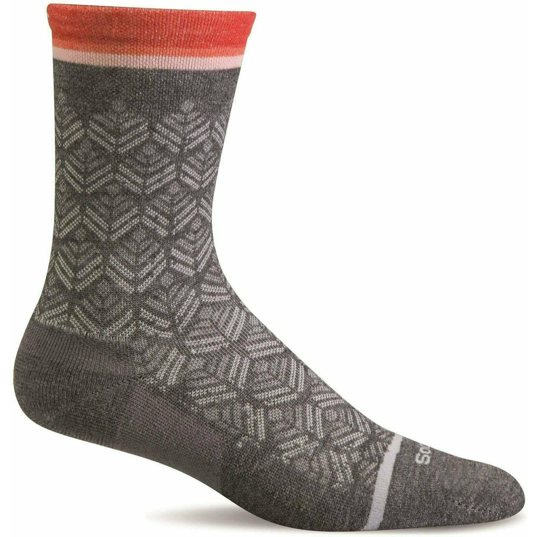 Sockwell Womens Bunion Relief Crew Socks  -  Small/Medium / Charcoal