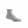 Sockwell Womens Elevate Moderate Compression Mini Crew Socks  -  Small/Medium / Ash