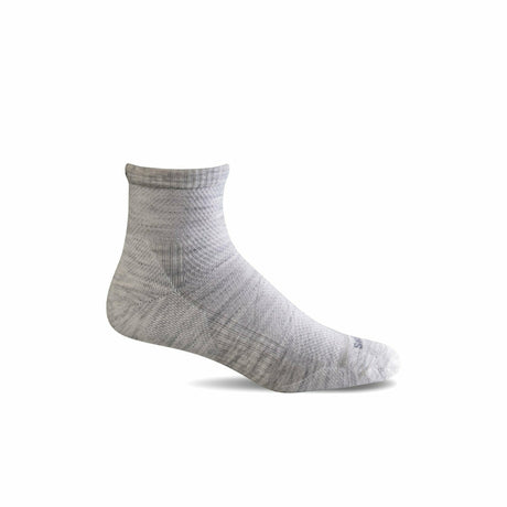 Sockwell Womens Elevate Moderate Compression Mini Crew Socks  -  Small/Medium / Ash
