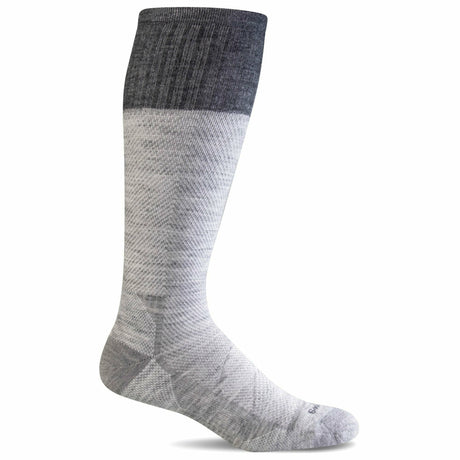 Sockwell Mens Elevate Moderate Compression Socks  -  Medium/Large / Light Gray