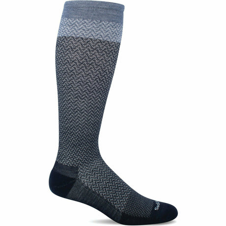 Sockwell Womens Full Twist Moderate Compression Knee High Socks  -  Small/Medium / Navy