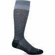 Sockwell Womens Full Twist Wide Calf Fit Moderate Compression Socks  -  Small/Medium / Navy