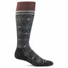 Sockwell Womens Winterland Moderate Compression Knee-High Socks  -  Small/Medium / Charcoal