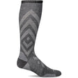Sockwell Mens Surge Firm Compression Socks  -  Medium/Large / Charcoal