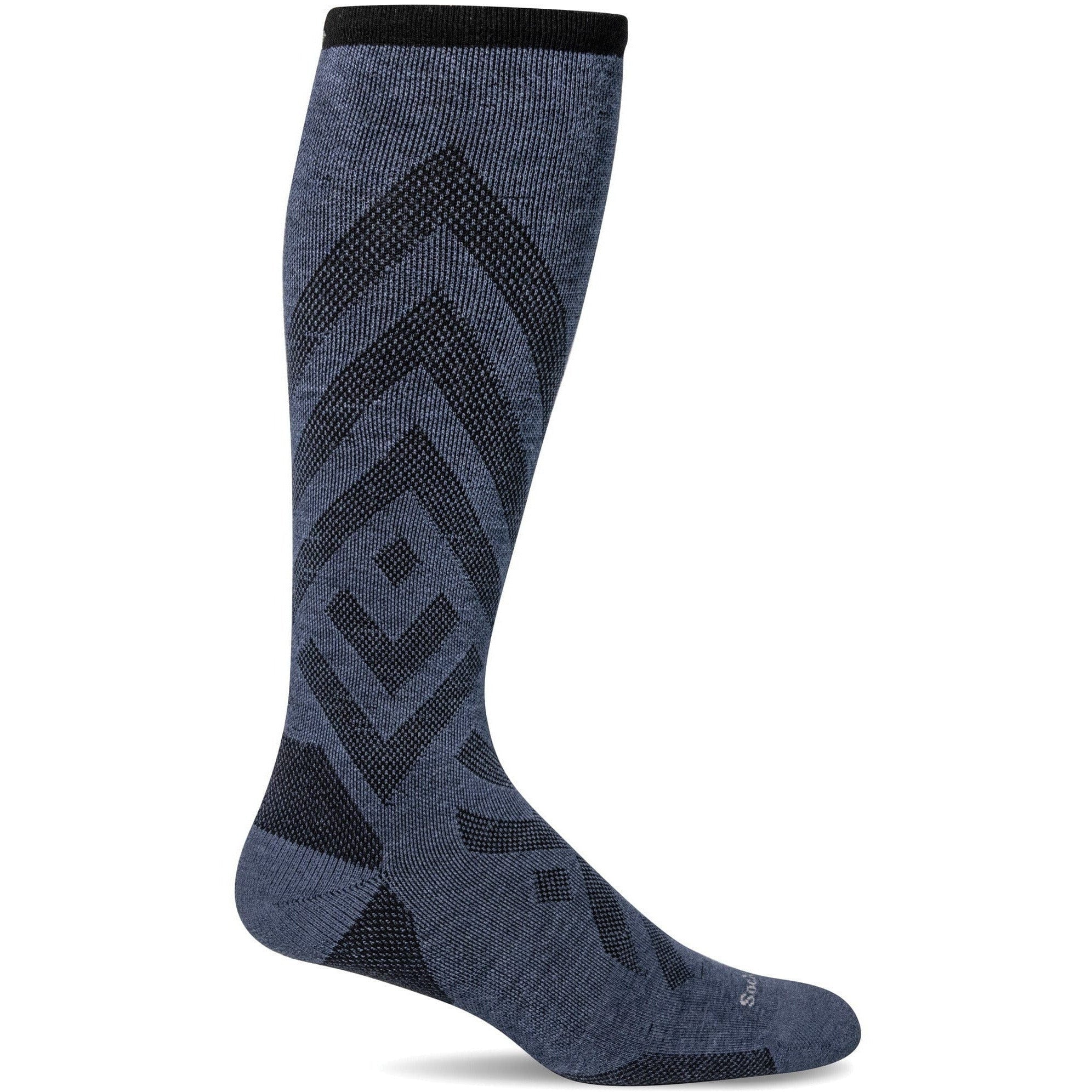 Sockwell Mens Surge Firm Compression Socks  -  Medium/Large / Denim
