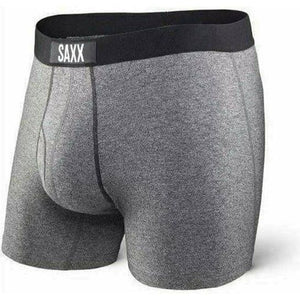 SAXX Mens Ultra Boxer Fly  -  X-Small / Spacedye Heather-Gray