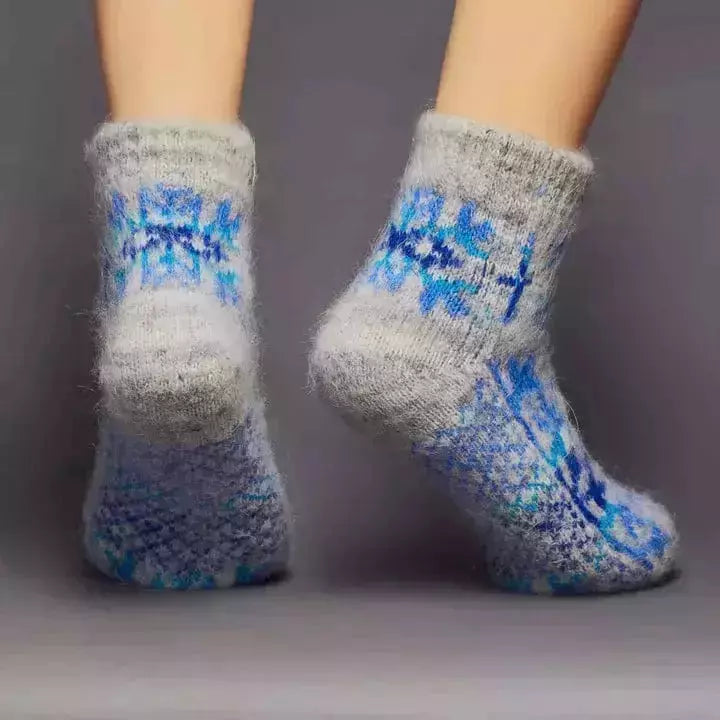 Siberia Spirit Siberian Snowflake Low Socks  -