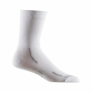 Wrightsock Double-Layer Stride Crew Socks  -  Small / White