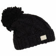 Turtle Fur Sugar Bowl Hand Knit Beanie  -  One Size Fits Most / Black