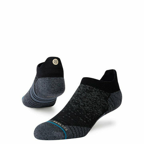 Stance Run Wool Tab ST Socks  -  Medium / Black