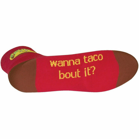 SockGuy Taco Therapy Classic 3 Inch Crew Socks  -