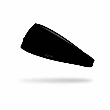 JUNK Tactical Black Headband  -  One Size Fits Most / Black