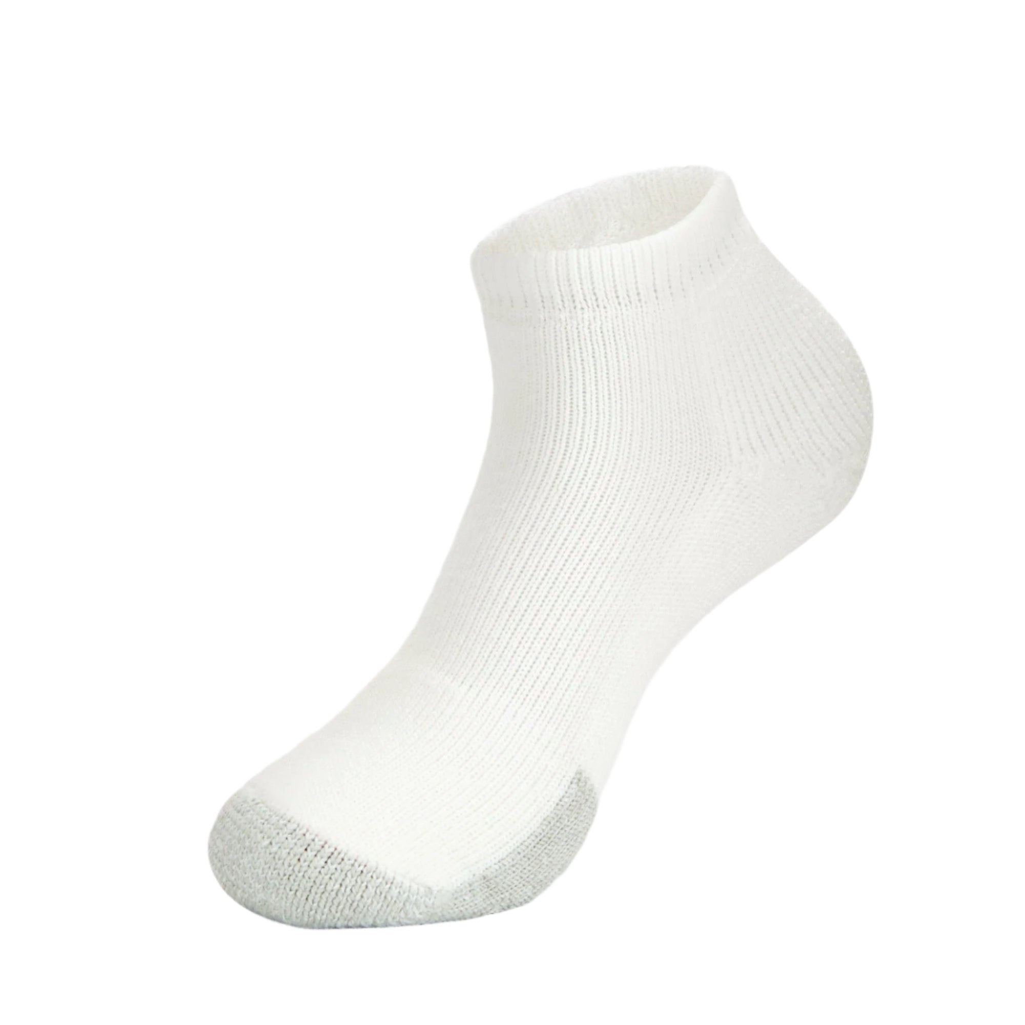 Thorlo Tennis Maximum Cushion Low-Cut Socks  -  Small / White