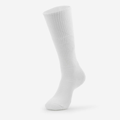 Thorlo Moderate Cushion Over-Calf Western Boot Dress Socks  -  Medium / White