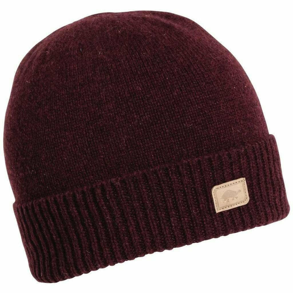 Turtle Fur Thatcher Knit Beanie  -  One Size Fits Most / Burgundy