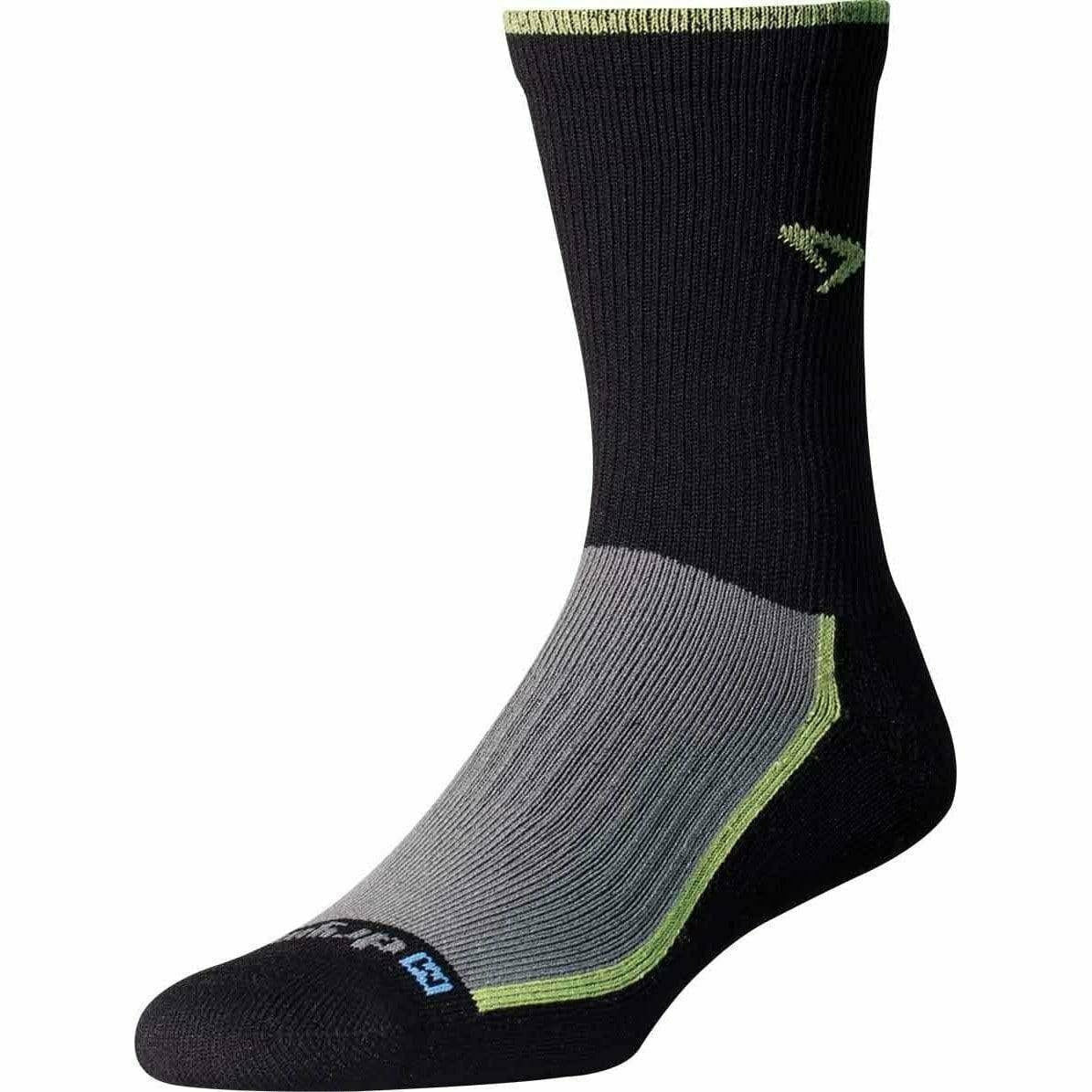 Drymax Trail Run Crew Socks  -  Small / Lime/Black