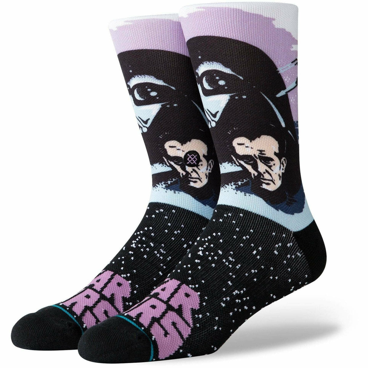 Stance Star Wars Darth Vader Crew Socks  -  Medium / Purple
