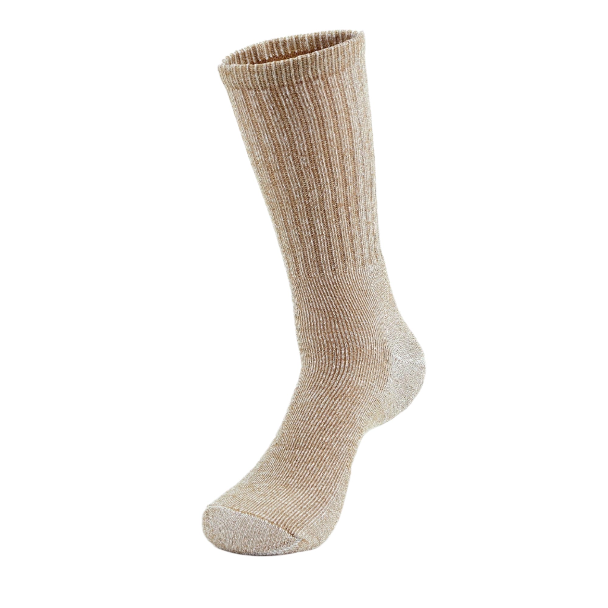 Thorlo Ultra-Light Hiking Light Cushion Crew Socks  -  Medium / Cornstalk Brown