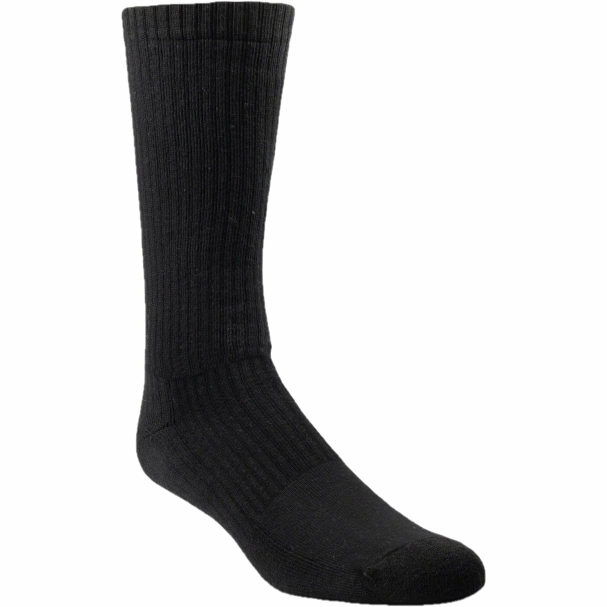 Ariat Cotton Mid-Calf 3-Pack Socks  -  Medium / Black
