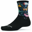 Swiftwick Vision Holiday Party Limited Edition Crew Socks  -  X-Large / Holiday Party