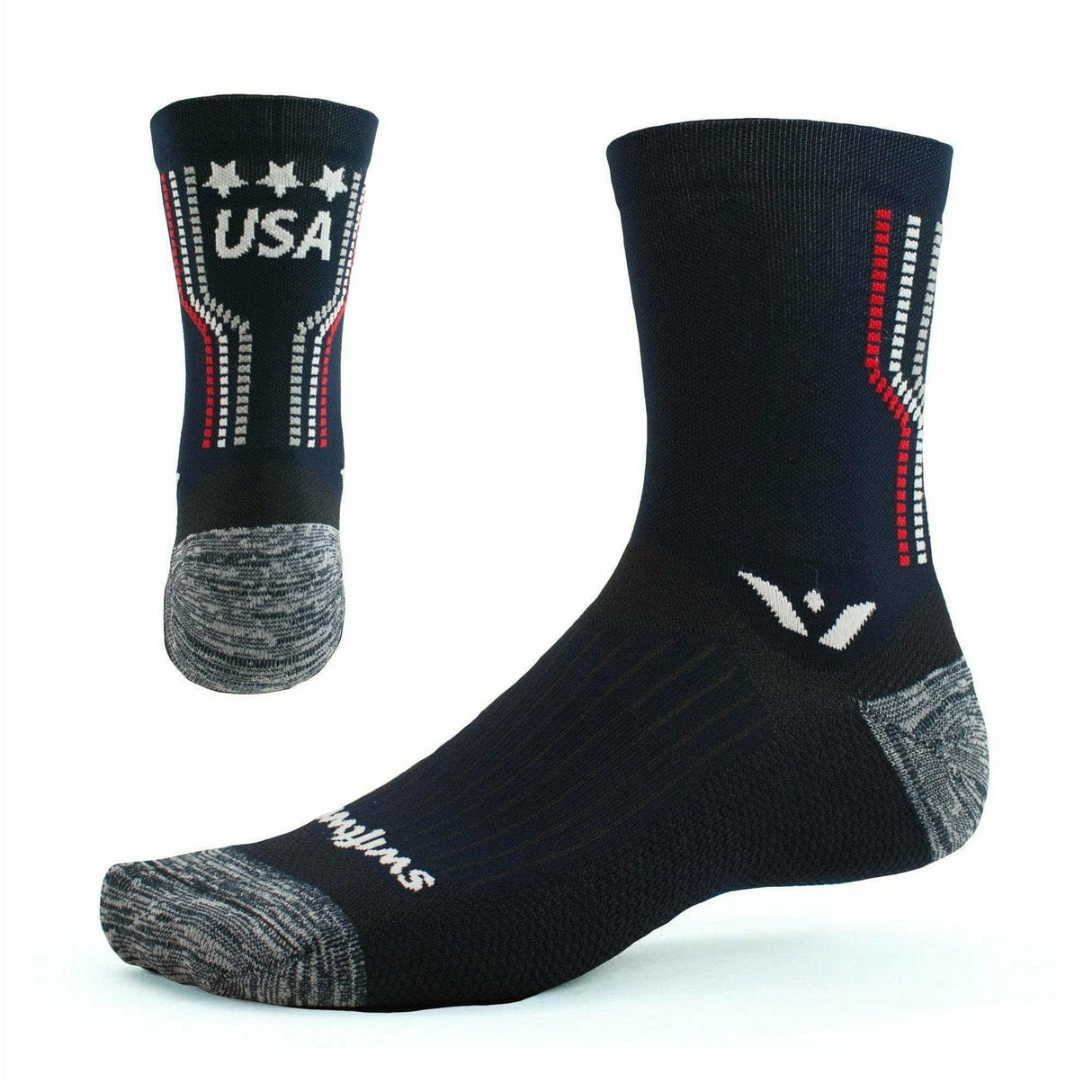 Swiftwick Vision Five Tribute Crew Socks  -