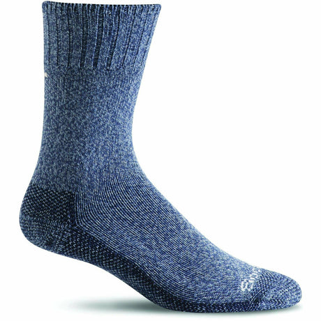 Sockwell Womens Big Easy Relaxed Fit Crew Socks  -  Small/Medium / Denim