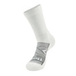Thorlo 12-Hour Shift Work Crew Socks  -  Medium / White/Gray