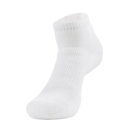 Thorlo Walking Moderate Cushion Low Cut Socks  -  Medium / White