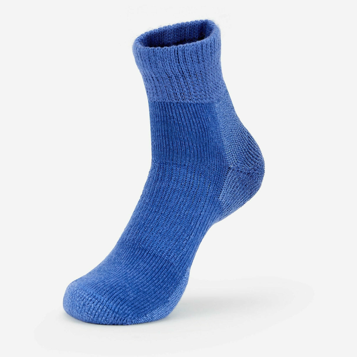 Thorlo Walking Moderate Cushion Mini-Crew Socks  -  Large / Denim / Single Pair