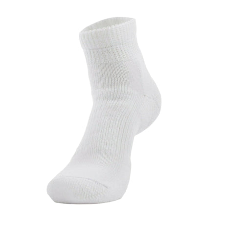 Thorlo Walking Moderate Cushion Mini-Crew Socks  -  Medium / White