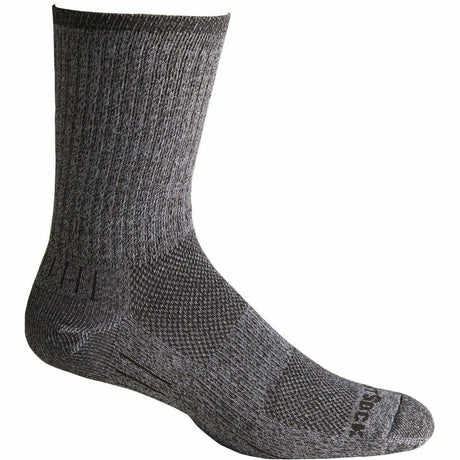 Wrightsock Double-Layer Escape Midweight Crew Socks  -  Small / Granite