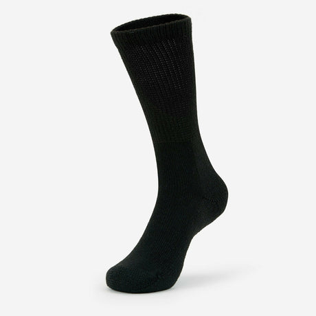 Thorlo Walking Moderate Cushion Crew Socks  -  Medium / Black / Single Pair